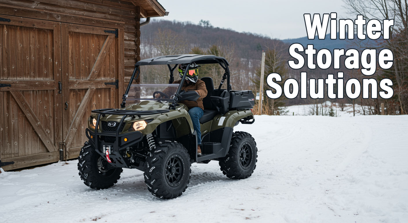 Winter Storage Solutions for Your Motorcycle or ATV